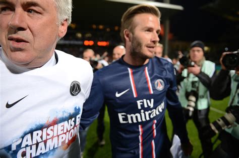 David Beckham Wins French Title With PSG (PICTURES) | HuffPost UK