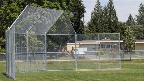 Chain Link Baseball/Softball Outfield Fencing and Backstop Fencing