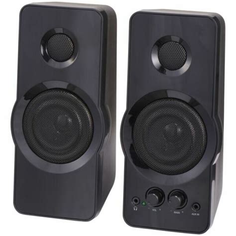 Blackweb BWA15HO110 2.0 Speaker System - Black for sale online | eBay