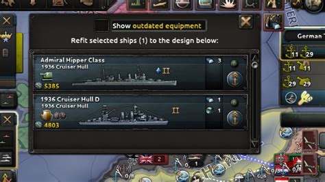 How to refit/upgrade ships in HOI4 / Naval tutorial - YouTube