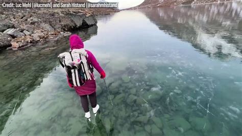 Watch: ‘Wild ice’ skaters find breathtaking ‘ice window’ in Alaska ...