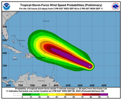 Hurricane Lee Path, Tracker as 'Extremely Dangerous' Storm Predicted - Newsweek