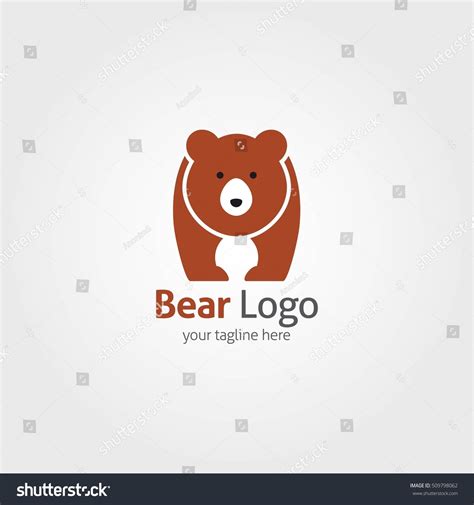 Bear Logo Design Template Vector Illustration Stock Vector (Royalty Free) 509798062 | Shutterstock