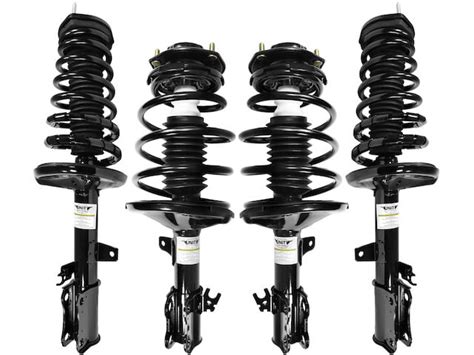 Front and Rear Strut and Coil Spring Assembly Kit - Compatible with 1997 - 2001 Toyota Camry 2 ...