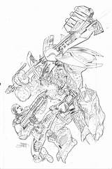 Halo Brute Coloring Pages sketch template