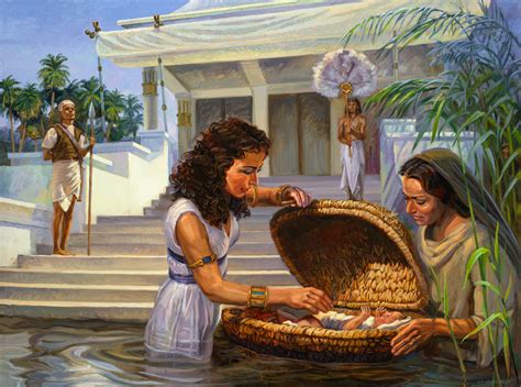 The Birth of Moses - Gospelimages