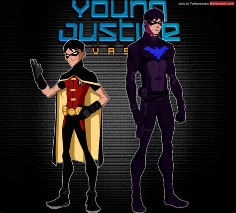 Young Justice: Robin and Nightwing by YorkeMaster on DeviantArt