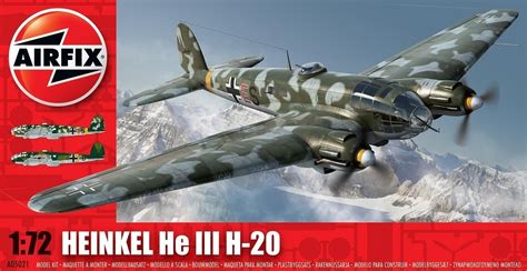 Airfix Heinkel He 111 H-20 Plane 1:72 Model Kit