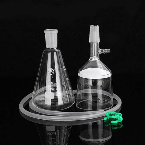 500ml 24/29 joint suction filtration equipment glass buchner funnel ...