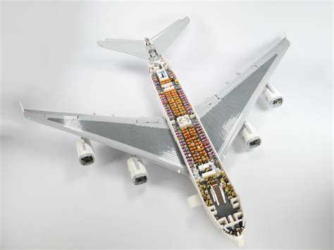 Take your seat on this enormous LEGO Emirates Airbus A380 that took ...