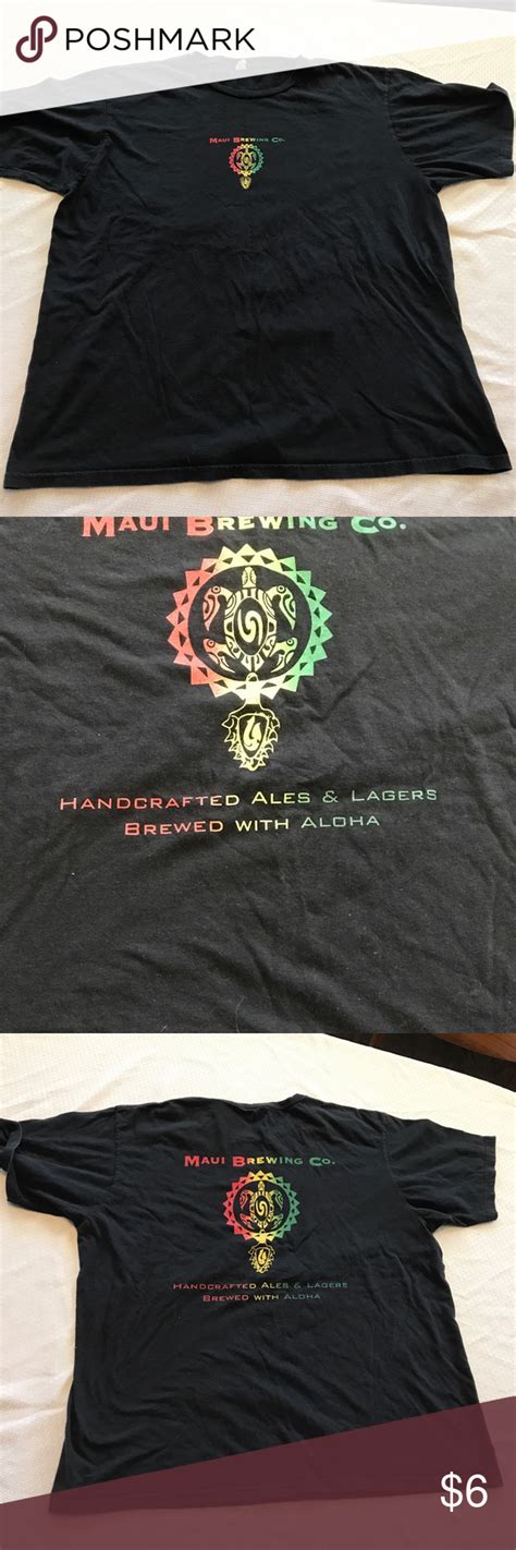 Men’s Maui Brewing Company Rasta Tee from Maui XL | Company shirts, Black tshirt, Tees