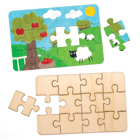 Wooden Jigsaw Puzzles (Pack of 8): Amazon.co.uk: Welcome