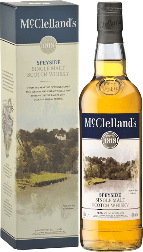 McClelland's Speyside Single Malt Scotch Whisky - 750ML | Bremers Wine ...