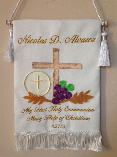 10 Stylish First Holy Communion Banner Ideas 2024