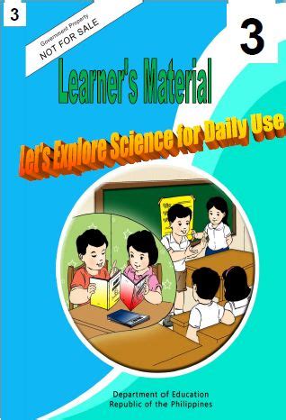 Kto12 DepEd E-Books: Science Grade 3 Learner's Materials