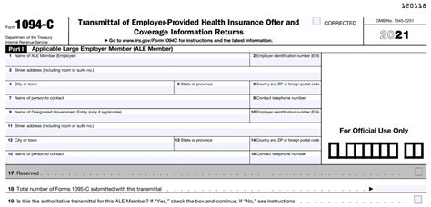 Guide to prepare IRS ACA Form 1094-C | Form 1094-C Step by step Instructions