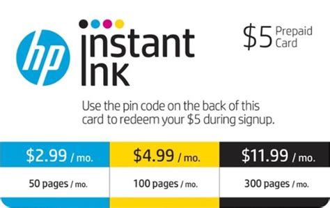 HP Instant Ink 50/100/300 Any Page Monthly Plan X4E15AN - Best Buy