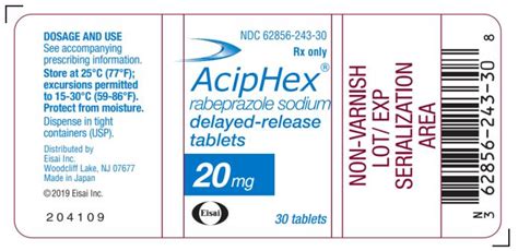 Aciphex - FDA prescribing information, side effects and uses