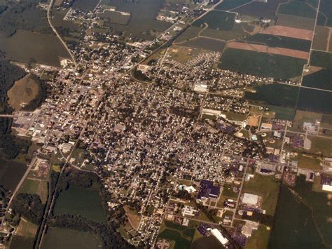 Aerial View of Rushville, Indiana image - Free stock photo - Public Domain photo - CC0 Images