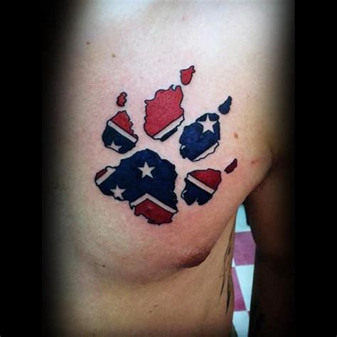 125+ Rebel Flag Tattoo with Amazing Design Ideas - Wild Tattoo Art