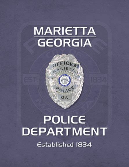 Marietta, Georgia Police Department – M. T. Publishing Company Inc.