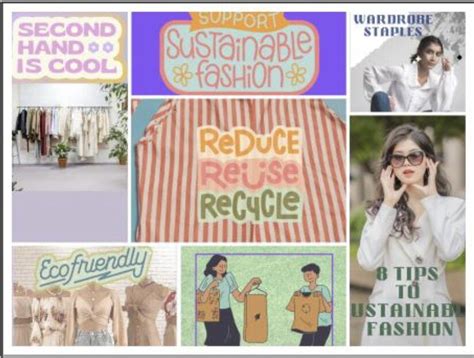 8 Tips to Sustainable Fashion