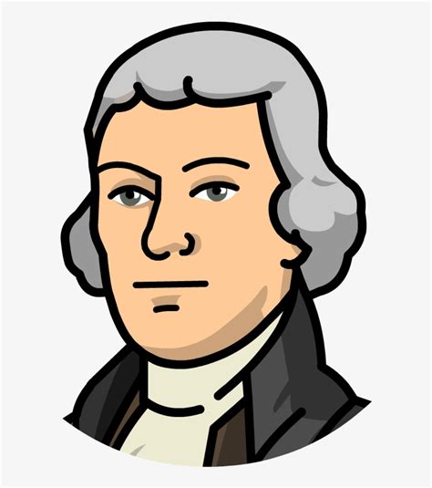 Thomas Jefferson - Thomas Jefferson Clipart Transparent PNG - 880x880 - Free Download on NicePNG