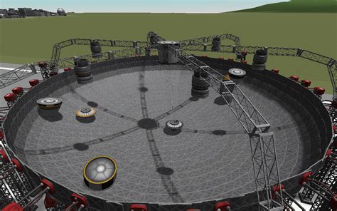 By popular demand, an even larger Beyblade arena! (DL + Info in comments) : r/KerbalSpaceProgram