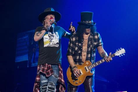 Slash says Axl Rose has been 'so professional' during Guns N' Roses reunion