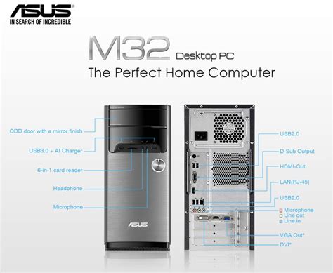 ASUS M32 desktop PC now available in the Philippines, priced at Php28,990!