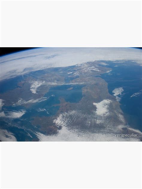 "The United Kingdom From Space - UK / Photo from the International Space Station" Poster by ...