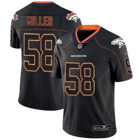 Broncos Von Miller Lights Out Color Rush Jersey – US Sports Nation