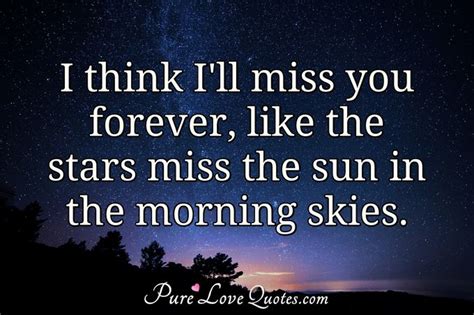 Sitting here thinking about how much I miss you. | PureLoveQuotes