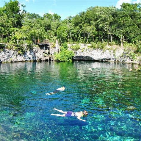 Caribbean Snorkeling Tour: Open Sinkhole, Cavern, and Ocean Inlet from Cancún in Cancún | Pelago