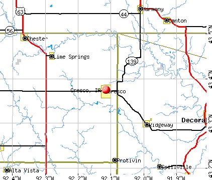 Cresco, Iowa (IA 52136) profile: population, maps, real estate, averages, homes, statistics ...