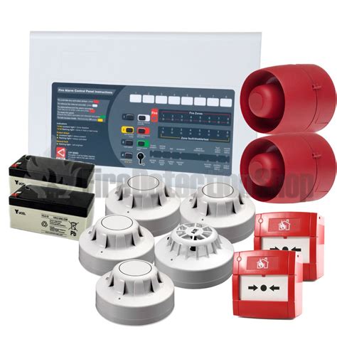 2 Zone Fire Alarm Conventional Kit