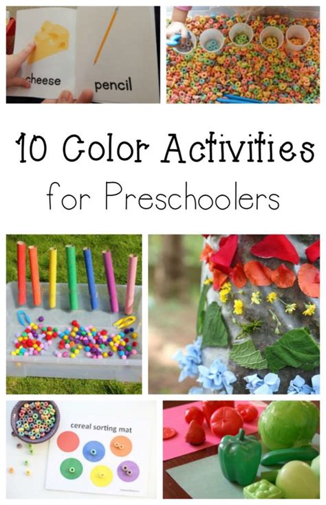 Shape and color activities - The Measured Mom