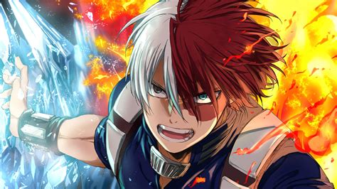 🔥 Download Shoto Todoroki Mha My Hero Academia Bnha Anime 4k Pc by @roberth69 | Shoto Todoroki ...