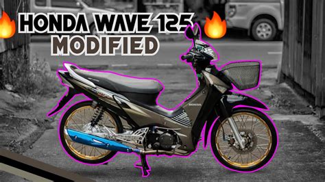 Honda Wave 125 Modified - YouTube