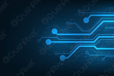 Design in the concept of electronic circuit boards - stock vector 2072198 | Crushpixel