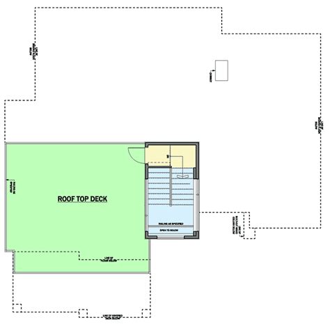 Modern House Plan with Roof Top Deck - 81683AB | Architectural Designs ...