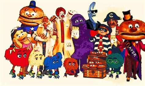 Mcdonald's characters by FastFoodGames on DeviantArt