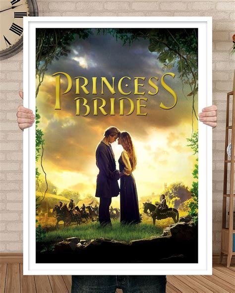 The Princess Bride Poster Movie Poster Art Home Decor - Etsy