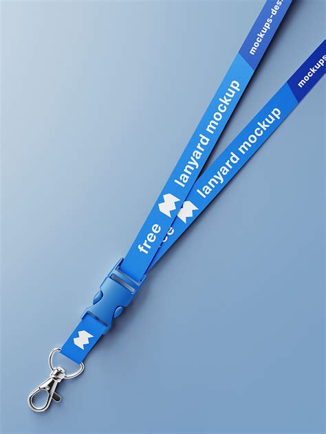 Neck Strap ID Card Lanyard Mockup Set | Free PSD Templates