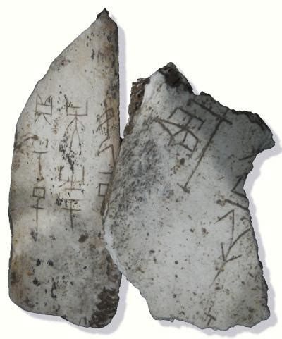 Early Chinese writing on Oracle bones