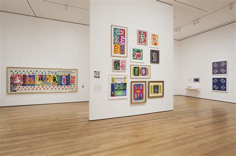 Installation view of the exhibition "Henri Matisse: The Cut-Outs" | MoMA