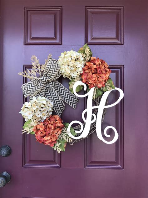 Rustic Front Door Wreath in Fall Colors | Door wreaths, Wreaths for ...