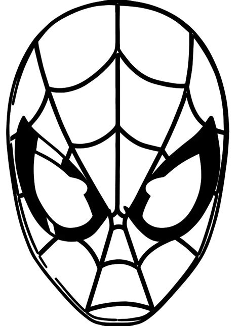 Spiderman Stencil Printable - Printable Word Searches