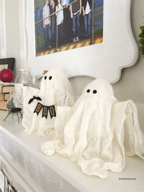 DIY Halloween Ghosts - The Idea Room