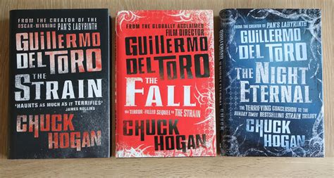 The Strain trilogy signed lined and dated first editions by Guillermo del Toro & Chuck Hogan ...